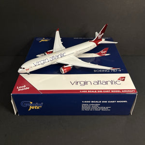 GeminiJets 1:400 Virgin Atlantic Boeing 787-9 Dreamliner G-VZIG GJVIR1935 Model