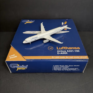 GeminiJets 1:400 Lufthansa Airbus A321 Crane Protection Germany D-AIRR GJDLH1619
