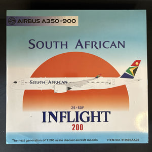 Inflight200 1:200 South African Airways Airbus A350-900 ZS-SDF IF359SAA05 Model