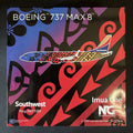NG Models 1:200 Southwest Airlines Boeing 737 MAX 8 N8710M 92001 Imua One Model