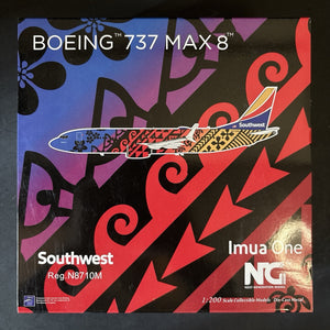 NG Models 1:200 Southwest Airlines Boeing 737 MAX 8 N8710M 92001 Imua One Model