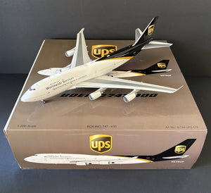 InFlight 200 1:200 UPS Boeing 747-400F N578UP B-744-UPS-578 Scale Model Airplane