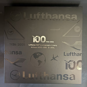 SQ Wings 1:200 Lufthansa Airbus A350-900 100 Years D-AIXL L2402 Scale Model