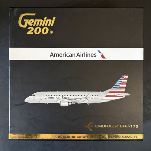 GeminiJets 1:200 American Eagle Embraer ERJ-175 N416YX G2AAL715 Scale Model