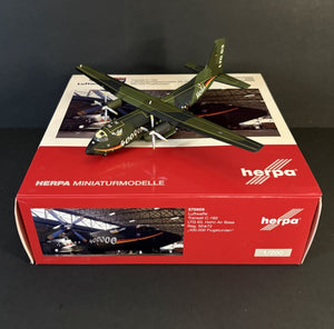Herpa 1:200 Luftwaffe Transall C-160 LTG 73, Hohn AB 570909 50 + 72 Scale Model