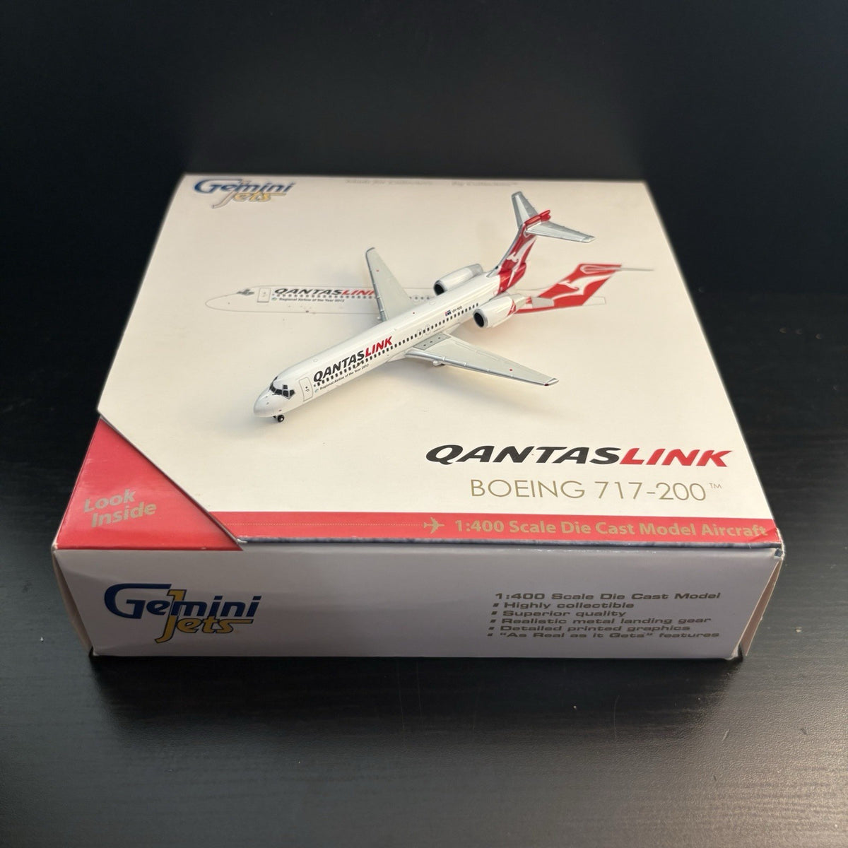 GeminiJets 1:400 Qantaslink 717-200 VH-NXI GJQFA1304 Regional Airline 2012