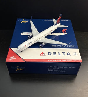 GeminiJets 1:400 Delta Air Lines Boeing 767-300ER N1201P GJDAL2104 Scale Model