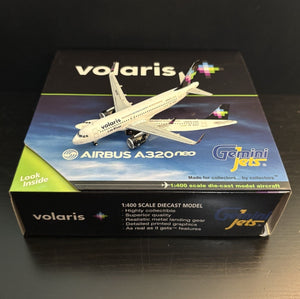 GeminiJets 1:400 Volaris Airbus A320neo N528VL GJVOI1613 Scale Model Airplane