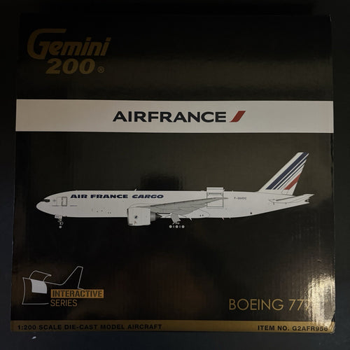 GeminiJets 1:200 Air France Cargo Boeing 777F F-GUOC G2AFR956 Scale Model Plane