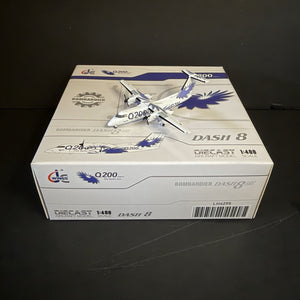 JC Wings 1:400 De Havilland Canada Dash 8-Q200 C-FBCS Diecast Aircraft Model