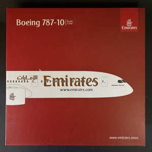 GeminiJets 1:200 Emirates Boeing 787-10 Dreamliner G2UAE740 Diecast Scale Model