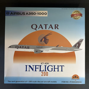 Inflight200 1:200 Qatar Airways Airbus A350-1000 A7-AOH IF350XQR0526 Scale Model