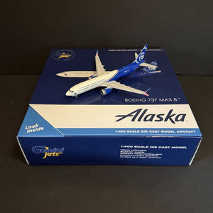 GeminiJets 1:400 Alaska Airlines Boeing 737 MAX 8 N806AK Honoring GJASA2258