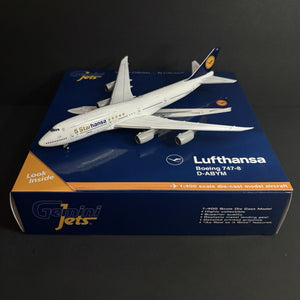 GeminiJets 1:400 Lufthansa Boeing 747-8i 5 Starhansa D-ABYM GJDLH1750 Model