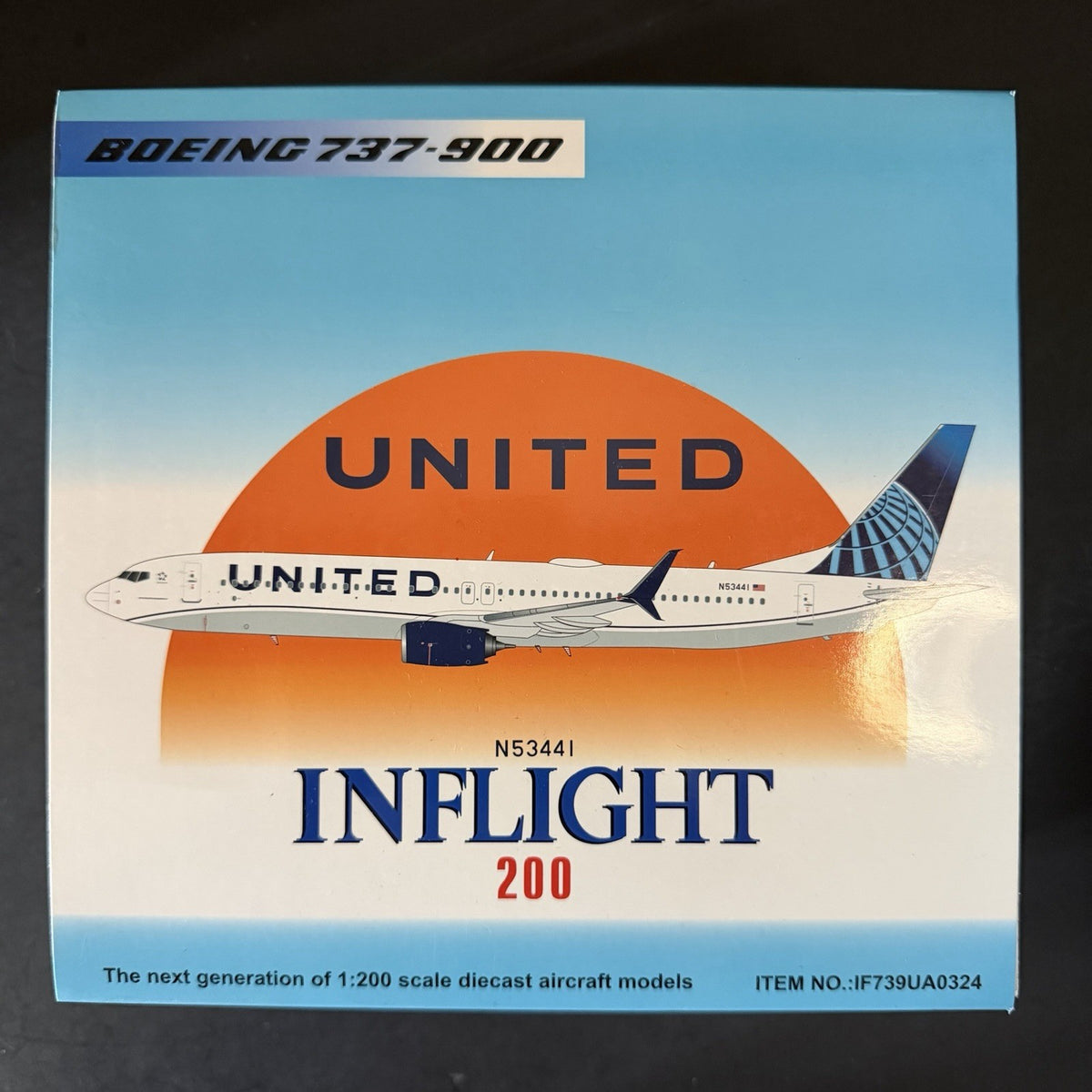 Inflight200 1:200 United Airlines Boeing 737-900ER N53441 IF739UA0324 Model