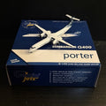 GeminiJets 1:400 Porter Dash 8 Q400 C-GLQC GJPOE1519 Diecast Scale Model Plane