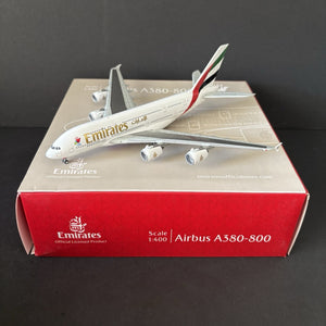 GeminiJets 1:400 Emirates Airbus A380-800 A6-EEE GJUAE1291 Scale Model Diecast