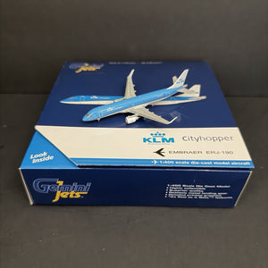 GeminiJets 1:400 KLM Cityhopper Embraer ERJ-190 PH-EZA GJKLM1516 Scale Model
