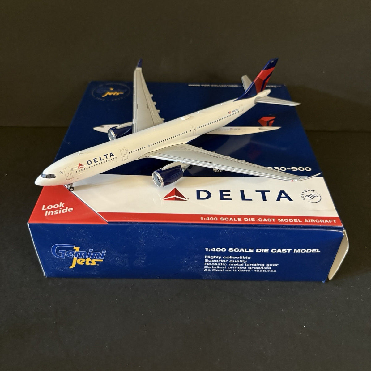 GeminiJets 1:400 Delta Air Lines Airbus A330-900neo N407DX GJDAL2096 Scale Model
