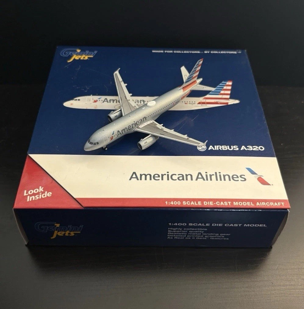 GeminiJets 1:400 American Airlines Airbus A320 N651AW GJAAL1864 Airplane Model