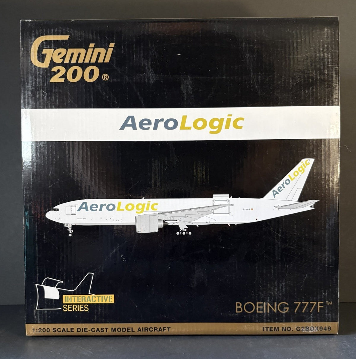 GeminiJets 1:200 AeroLogic Boeing 777F Interactive D-AALD G2BOX949 Scale Model