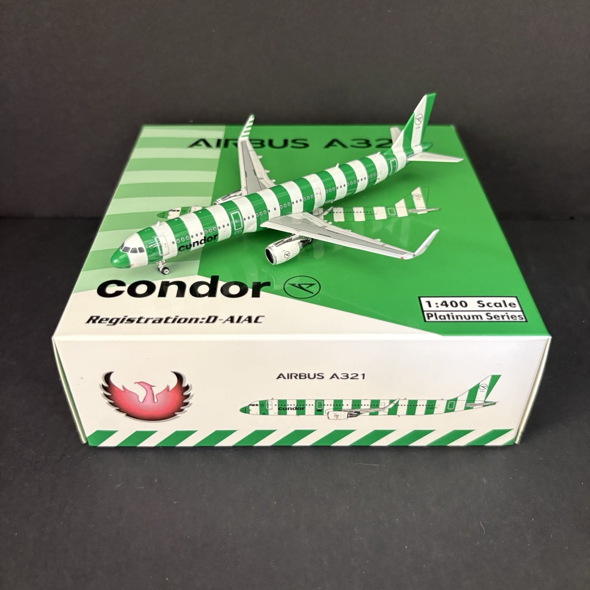 Phoenix Model 1:400 Condor Airbus A321 D-AIAC 'Island' PHX11753 Scale Diecast