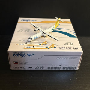 JC Wings 1:400 Cebu Pacific Cargo ATR72-500F RP-C7252 XX40066 Scale Model Plane