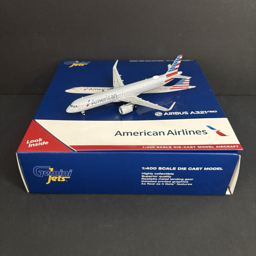 GeminiJets 1:400 American Airlines Airbus A321neo N400AN GJAAL1850 Diecast Model
