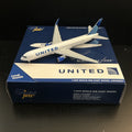 GeminiJets 1:400 United Airlines Boeing 767-300ER Evo Blue N676UA GJUAL1921 RARE