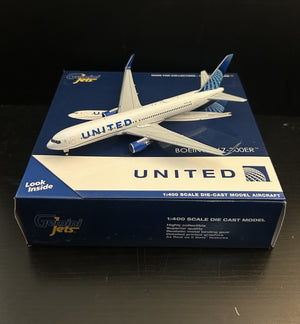 GeminiJets 1:400 United Airlines Boeing 767-300ER Evo Blue N676UA GJUAL1921 RARE