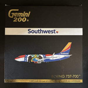 GeminiJets 1:200 Southwest Airlines Boeing 737-700 Missouri One N280WN G2SWA686