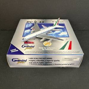 GeminiJets 1:400 Alitalia Douglas DC8-43 1960s Colors I-DIWA GJAZA157 Model