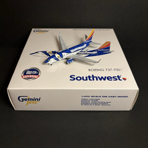 GeminiJets 1:400 Southwest Airlines Boeing 737-700 Louisiana N946WN GJSWA1951
