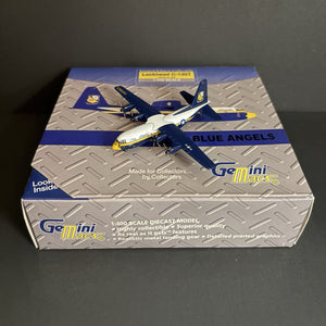GeminiJets 1:400 Blue Angels Lockheed C-130T Hercules Fat Albert GMBLU004 Model
