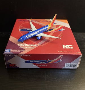 NG Models 1:400 Southwest Airlines Boeing 737-800 N8565Z 58122 Scale Diecast