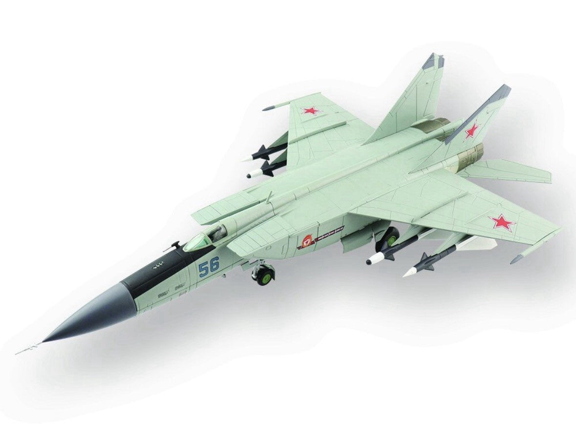 Hobby Master 1/72 MiG-25PD Foxbat-E Model Blue 56 Soviet Air Force 146th HA5608
