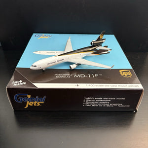 GeminiJets 1:400 UPS MD-11F N280UP GJUPS1829S United Parcel Service Scale Model