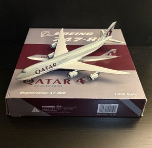 Phoenix Model 1:400 Qatar Cargo Boeing 747-8F 04159 A7-BGB Scale Diecast Plane