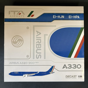 JC Wings 1:200 ITA Airways Airbus A330-900neo EI-HJN XX20380 Diecast Scale Model