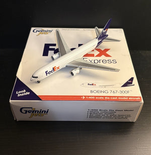 GeminiJets 1:400 FedEx Express Boeing 767-300F N101FE GJFDX1348 Scale Model