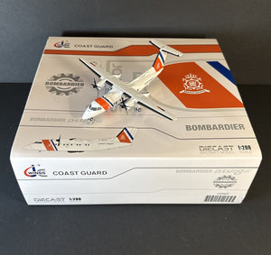 JC Wings 1:200 Coast Guard Bombardier Dash 8-Q100 C-GCFK LH2427 Diecast Model