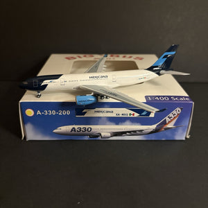 Aeroclassics 1:400 Mexicana Airbus A330-200 XA-MXQ ACXAMXQ Scale Model Diecast