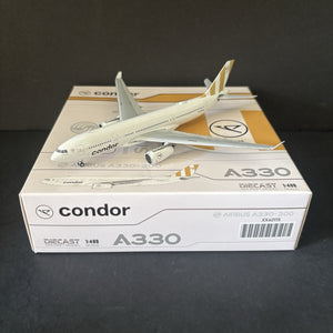JC Wings 1:400 Condor Airbus A330-200 D-AIYC JC4CFG0115 Scale Model Diecast