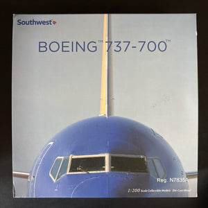 NG Models 1:200 Southwest Airlines Boeing 737-700 N7835A 05023 Scale Model Plane