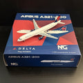 NG Models 1:400 Delta Air Lines Airbus A321-200 N339DN 13017 Scale Airplane RARE