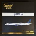 GeminiJets 1:200 JetBlue Airways Airbus A321 N948JB G2JBU373 Scale Model Plane