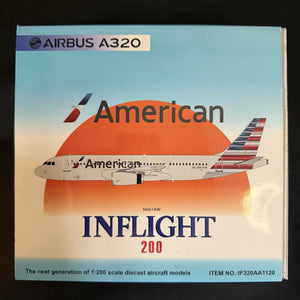 Inflight200 1:200 American Airlines Airbus A320 N667AW IF320AA1120 Scale Model