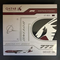 JC Wings 1:200 Qatar Airways Boeing 777-300ER Formula 1 A7-BEG XX20874 Model