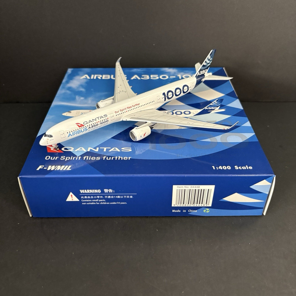 Phoenix Model 1:400 Qantas Airbus A350-1000 F-WMIL #LongRangeLeader PH404448