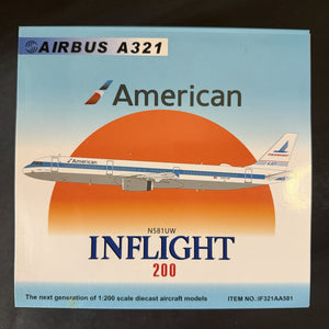 Inflight200 1:200 American Airlines Airbus A321-200 Piedmont N581UW IF321AA581